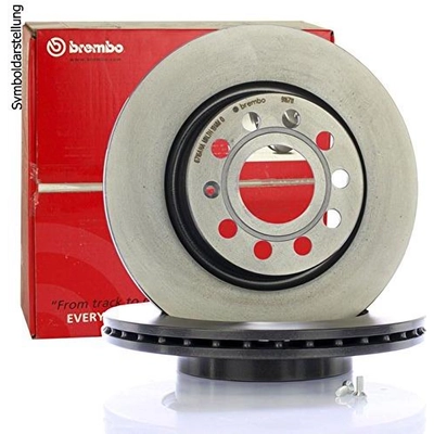 Front Premium Rotor by BREMBO - 08.8163.11 (1 Qty) pa5