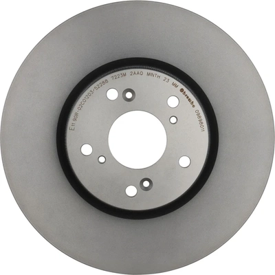Front Premium Rotor by BREMBO - 09.8980.11 (1 Qty) pa4