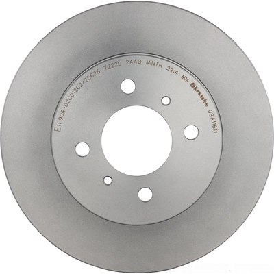 Front Premium Rotor by BREMBO - 09.A116.11 (1 Qty) pa1