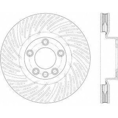 Disque avant de qualité supérieur by CENTRIC PARTS - 125.33142 pa3