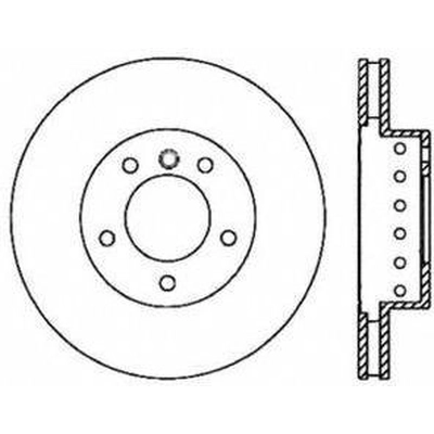 Front Premium Rotor by CENTRIC PARTS - 125.34071 pa4