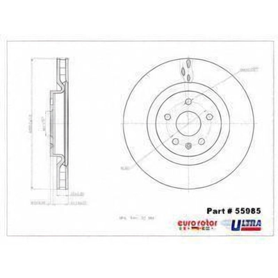 Disque avant de qualit� sup�rieur by EUROROTOR - 55985 pa7