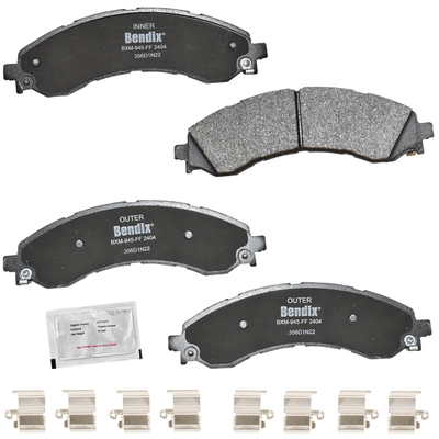 BENDIX - CFM2404 - Semi-Metallic Front Disc Brake Pads pa1