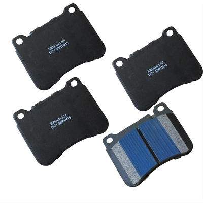 Front Premium Semi Metallic Pads by BENDIX - SBM1121 pa1