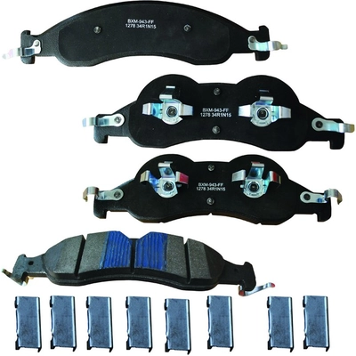 BENDIX - SBM1278 - Front Disc Brake Pads pa2