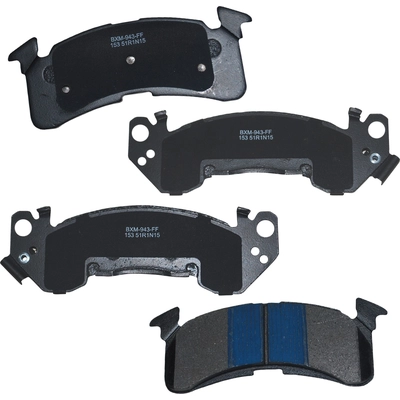 Front Premium Semi Metallic Pads by BENDIX - SBM153 pa1