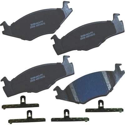 Front Premium Semi Metallic Pads by BENDIX - SBM280B pa1