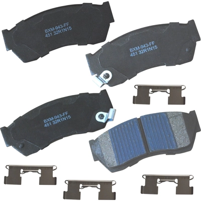 Front Premium Semi Metallic Pads by BENDIX - SBM451 pa1