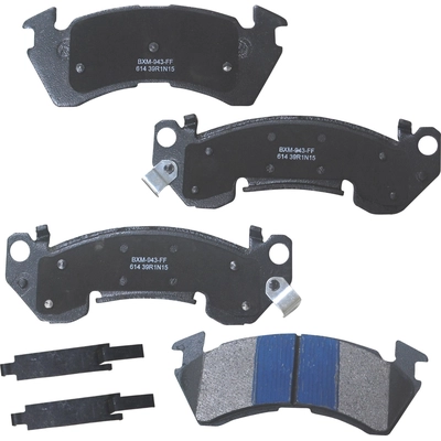 Front Premium Semi Metallic Pads by BENDIX - SBM614 pa1