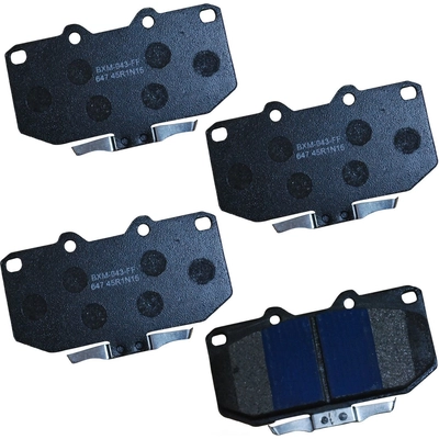 Front Premium Semi Metallic Pads by BENDIX - SBM647 pa1