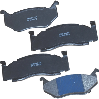 Front Premium Semi Metallic Pads by BENDIX - SBM84 pa1