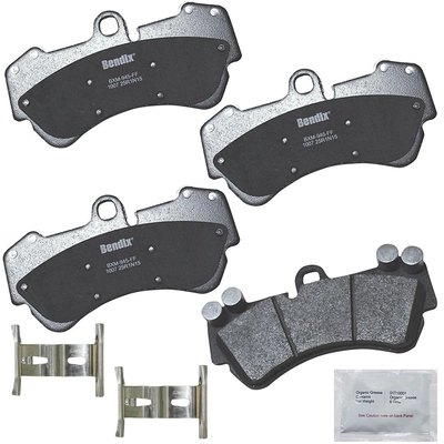 Front Premium Semi Metallic Pads by BENDIX - CFM1007 pa2