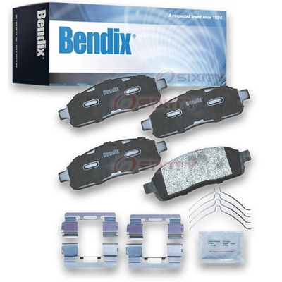 Front Premium Semi Metallic Pads by BENDIX - CFM1083 pa1