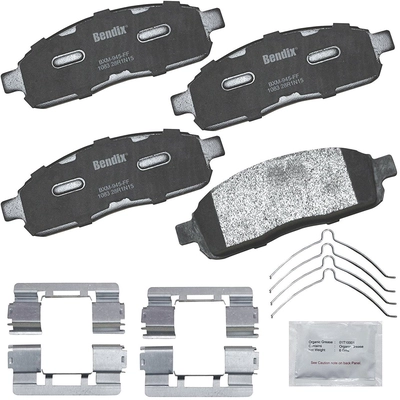 Front Premium Semi Metallic Pads by BENDIX - CFM1083 pa2