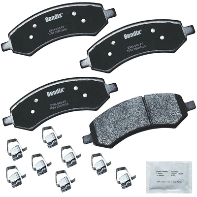 Front Premium Semi Metallic Pads by BENDIX - CFM1084 pa4