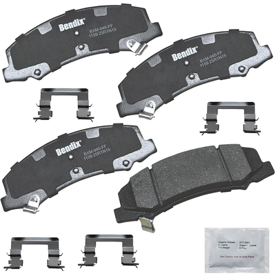 Front Premium Semi Metallic Pads by BENDIX - CFM1159 pa4