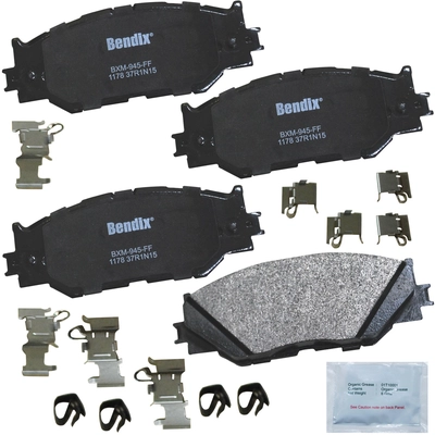 Front Premium Semi Metallic Pads by BENDIX - CFM1178 pa1