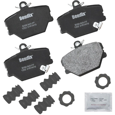 Front Premium Semi Metallic Pads by BENDIX - CFM1252 pa1