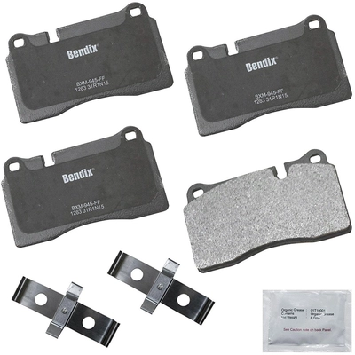 Front Premium Semi Metallic Pads by BENDIX - CFM1263 pa2