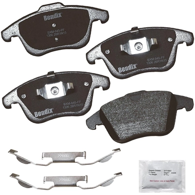 Front Premium Semi Metallic Pads by BENDIX - CFM1306 pa2