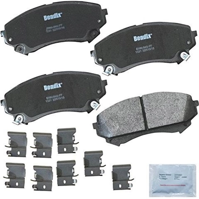 Front Premium Semi Metallic Pads by BENDIX - CFM1331 pa1