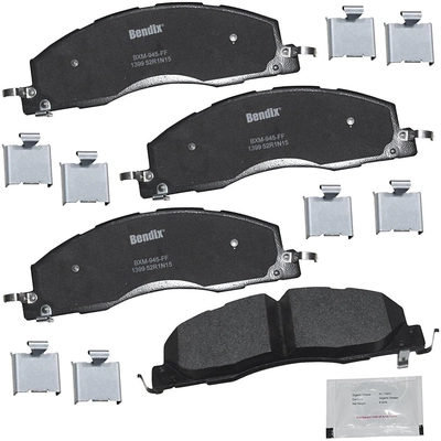 Front Premium Semi Metallic Pads by BENDIX - CFM1399 pa3