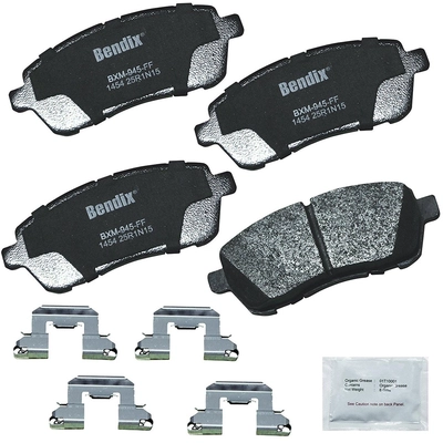 Front Premium Semi Metallic Pads by BENDIX - CFM1454 pa1