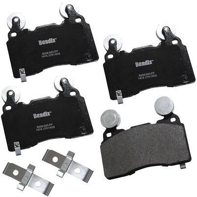 Front Premium Semi Metallic Pads by BENDIX - CFM1474 pa2