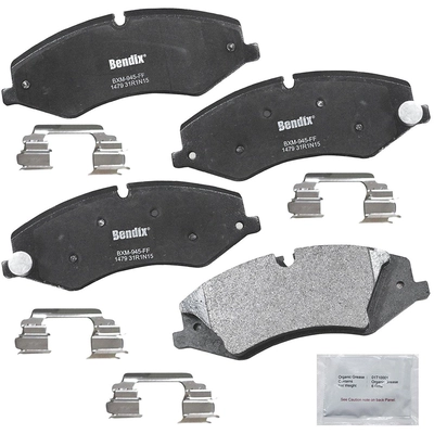 Front Premium Semi Metallic Pads by BENDIX - CFM1479 pa2