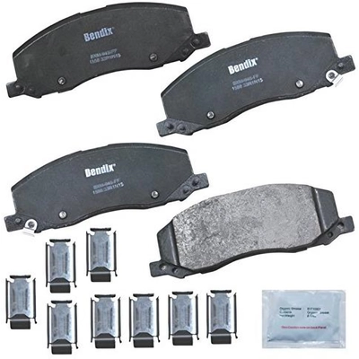 Front Premium Semi Metallic Pads by BENDIX - CFM1558 pa3