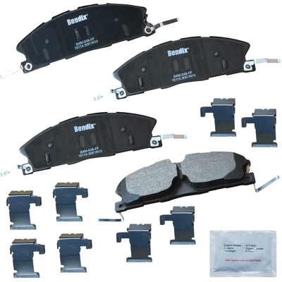 Front Premium Semi Metallic Pads by BENDIX - CFM1611A pa1