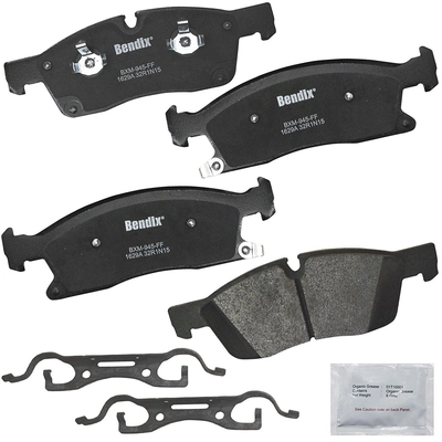 Front Premium Semi Metallic Pads by BENDIX - CFM1629A pa2