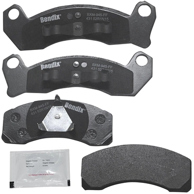 Plaquettes avant semi-métallique de qualité supérieur de BENDIX - CFM431 pa3