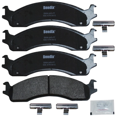 Front Premium Semi Metallic Pads by BENDIX - CFM655 pa1