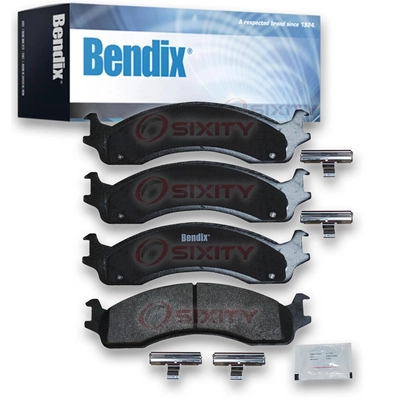 Front Premium Semi Metallic Pads by BENDIX - CFM655 pa2