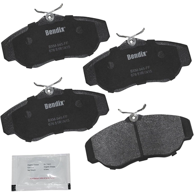 Front Premium Semi Metallic Pads by BENDIX - CFM676 pa3
