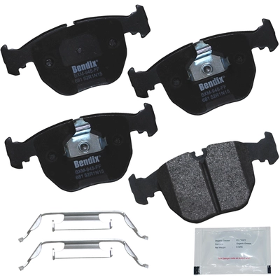 Front Premium Semi Metallic Pads by BENDIX - CFM681 pa1
