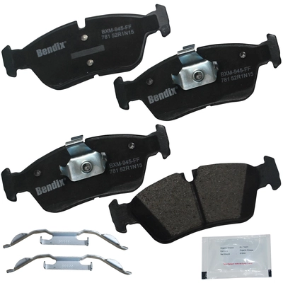 Front Premium Semi Metallic Pads by BENDIX - CFM781 pa1