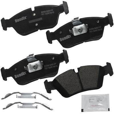 Front Premium Semi Metallic Pads by BENDIX - CFM781 pa2