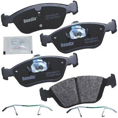 Front Premium Semi Metallic Pads by BENDIX - CFM783 pa1
