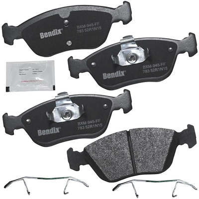 Front Premium Semi Metallic Pads by BENDIX - CFM783 pa3