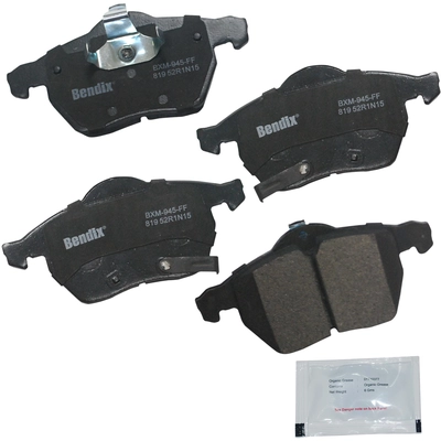 Front Premium Semi Metallic Pads by BENDIX - CFM819 pa1