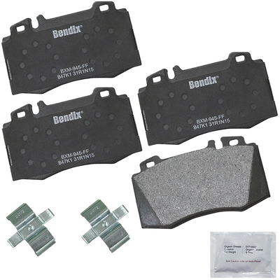 Front Premium Semi Metallic Pads by BENDIX - CFM847K1 pa2