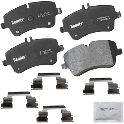Front Premium Semi Metallic Pads by BENDIX - CFM872 pa2