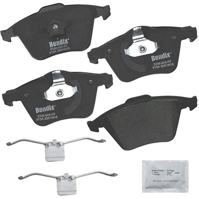 Front Premium Semi Metallic Pads by BENDIX - CFM915A pa2