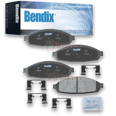 Front Premium Semi Metallic Pads by BENDIX - CFM931 pa1