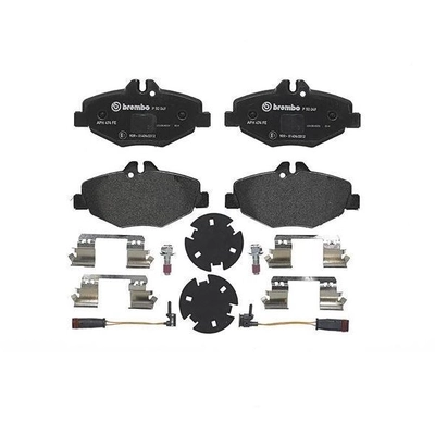 Plaquettes avant semi-métallique de qualité supérieur par BREMBO - P50049 pa5