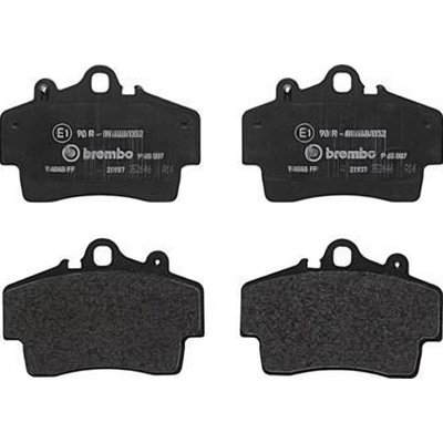 Front Premium Semi Metallic Pads by BREMBO - P65007 pa3