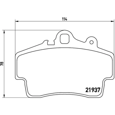 Front Premium Semi Metallic Pads by BREMBO - P65007 pa4