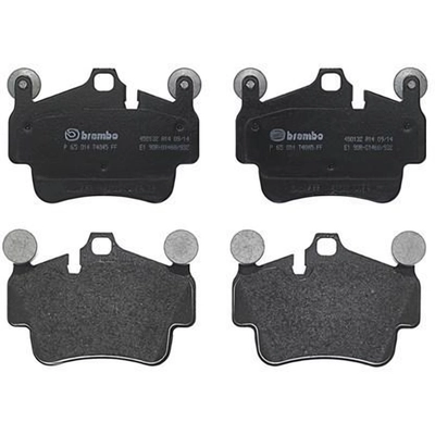 Front Premium Semi Metallic Pads by BREMBO - P65014 pa1